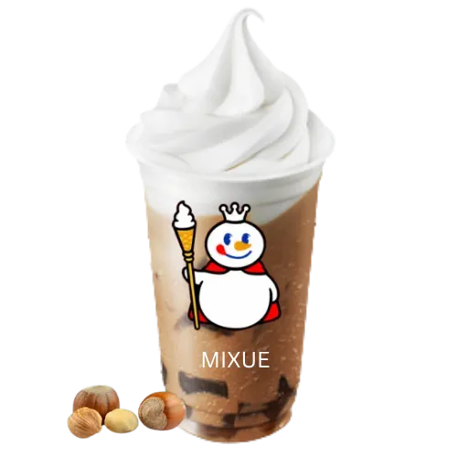 Mixue Coffee Menu latest price list 2026 3 hazelnut latte converted from png